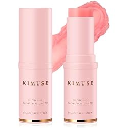KIMUSE Hydrating Multi Balm Stick, All-in-One Hydrating Lip Balm Eye Cream Neck Cream Make Up Base, Reduce Wrinkle & Moisturizing Moisturizer For Face Skin Care