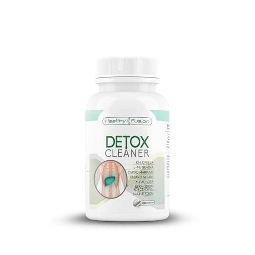 Healthy Fusion Detox drenante y depurativo | Elimina toxinas | Cardo Mariano + Rábano Negro + Alcachofa | Estimula la función digestiva eliminando la pesadez | Vientre plano | Diurético natural | 60u