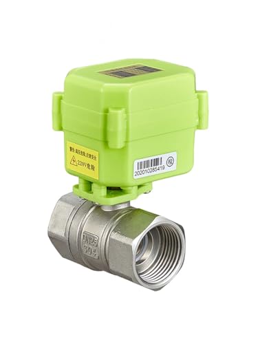 Vanne à boisseau sphérique électrique en acier inoxydable 3/4 AC220V haute durabilité - 5