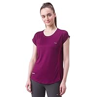 berge’ Ladies Polyester Dry Fit Western Shirts & Tshirts for Women, Quick Drying & Breathable Fabric, Gym Wear Tees & Workout Tops (Black Colour)