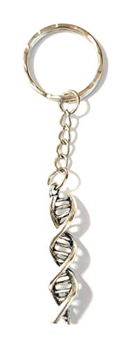 Dreambase DNA - Llavero de plata envejecida