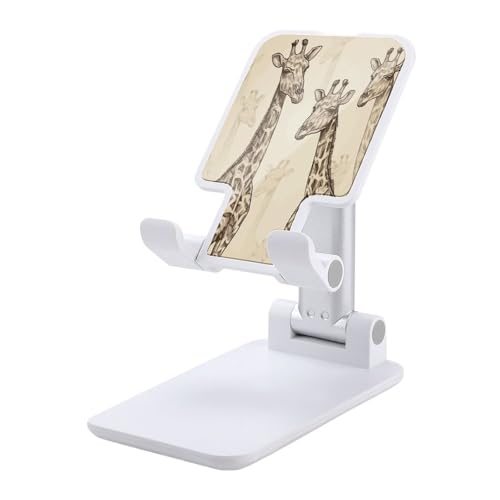 Support téléphone girafe pliable et réglable pour un confort de bureau optimal