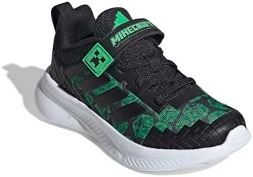 adidas Minecraft Fortarun 4.0 Çocuk Ayakkabı, 28, JR1943, core black, Unisex Çocuk - Görsel 4