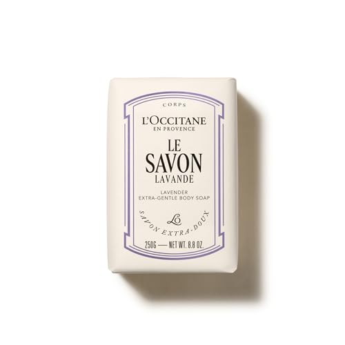 LOCCITANE Shea Butter Extra-Gentle Hand & Body Soap Bar Cleanses & Softens Skin Moisturizing Soothing Scents Non-Drying Vegan