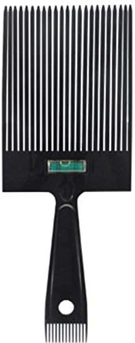 Scalpmaster Flat Top Comb with Level Flattopper with Sideburn Comb