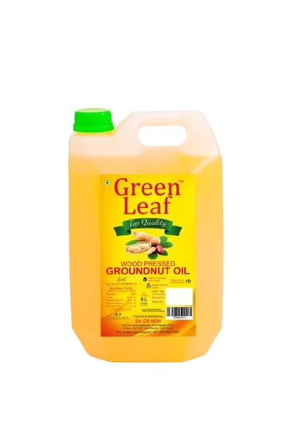 Green Leaf Groundnut Oil/Peanut Oil/Woodpressed Oil - 5litre (B0D2RQNYKQ) Amazon Price History, Amazon Price Tracker