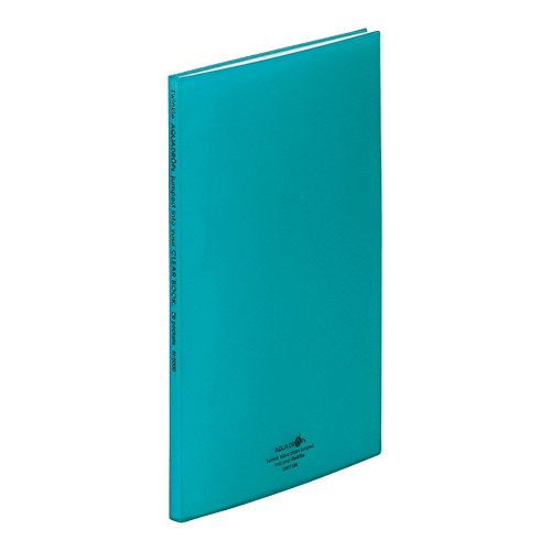 リヒトラブ ファイル クリヤーブック 10冊入 A4 20P 青緑 N5000-28_10