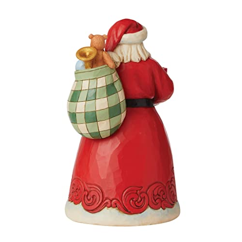 Enesco Country Living By Jim Shore Santa Holding A Truck And Toy Bag Figurine, 9.25 Inch, Multicolor #TOP3