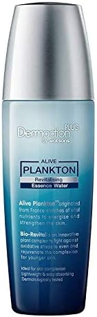 Dermaction Plus by Watsons Alive Plankton Revitalising Essence Water 130 ml. (2 Pack)