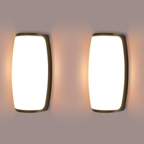 FUDESY 12W LED Outdoor Wall Light Cover