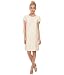 Kensie Women's Drapey French Terry Short Sleeve Shift Dress