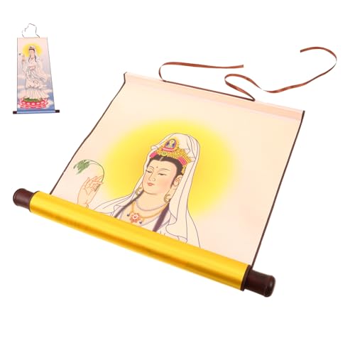 Affiche Feng Shui Yi Guanyin Décoration Murale Suspendue en Toile Premium pour Maison
