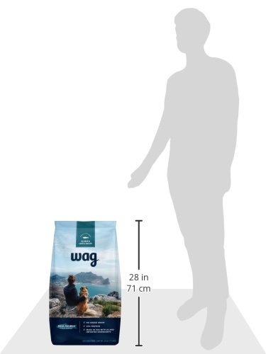 Amazon Brand - Wag High Protein Dry Dog Food Salmon & Lentil Recipe, Grain Free (30 lb. Bag) - Image 8