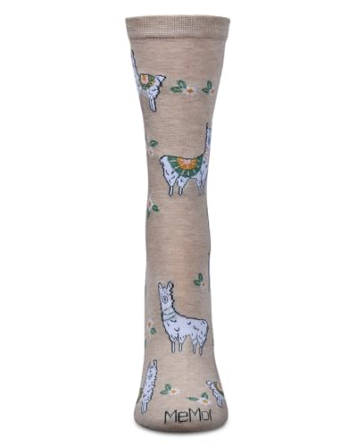 MeMoi Women's Alpaca Rayon From Rayon Crew Socks2