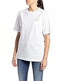 Replay Damen W3698A T-Shirt, 011 White, XS
