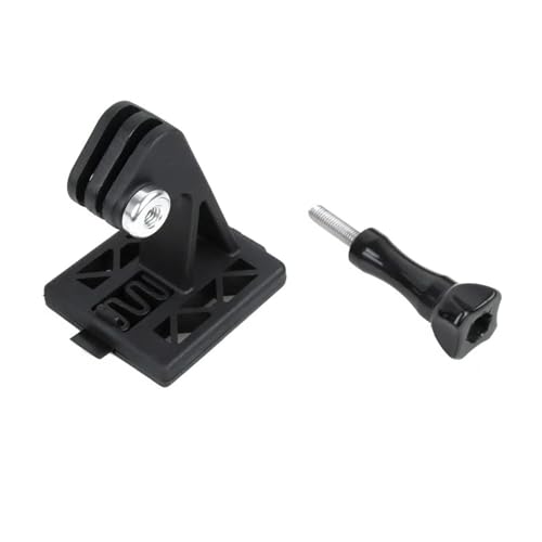 Adjustable Helmet Camera Mount Fit for Sports Cameras Lightweight Construction Shockproof Structure Wide Angles Outdoor Quick Re