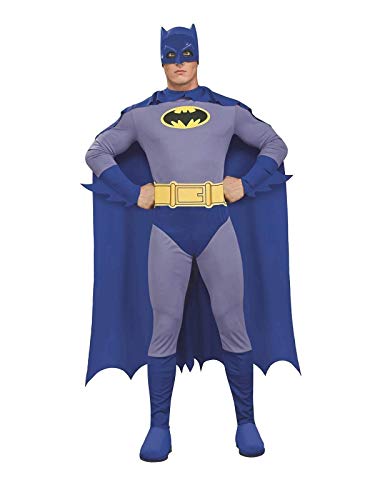 Rubies Costume officiel Batman pour adulte, bleu, gris, taille M