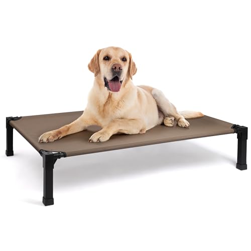 Panier surélevé pour chien marron de 51 cm par Heeyoo - 2