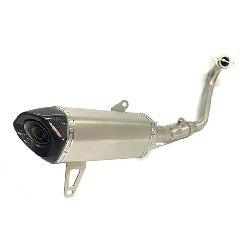Échappement inox XMAX 300 2017 avec collecteur avant haut de gamme
