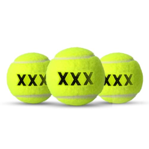 Image of HEAD Penn X-Out Tennis Ball | Color: Green | Size: Standard | Material: Rubber | for Men & Women | Extremely Durable | Controlled Fiber Release | Preferable for Practice Session | 24 Cans, 72 Balls