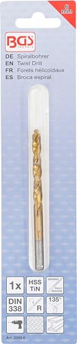 BGS 2040-6 | Spiralbohrer | HSS-G | titan-nitriert | 6,0 mm