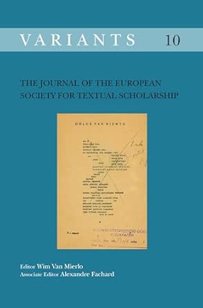The Journal of the European Society for Textual Scholarship: 10-Wow! eBook