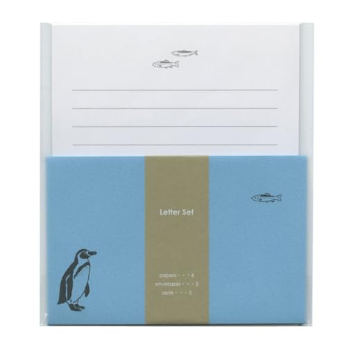 Amazon.co.jp: Animal Series レターセット【ペンギン】便箋 封筒 手紙