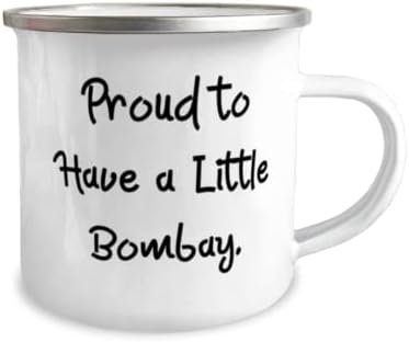 Useful Bombay Cat Gifts, Proud to Have a Little Bombay, Birthday 12oz Camper Mug For Bombay Cat, Cat toys, Catnip, Scratching post, Cat bed, Cat tree, Automatic litter box, Self cleaning litter box, image 4