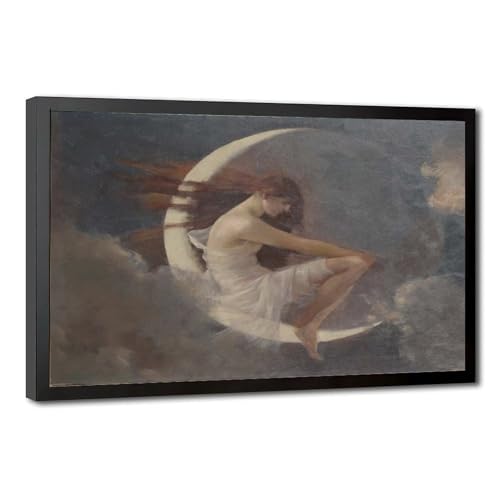Toile Spirit of The New Moon Artur Loureiro pour une décoration murale zen de salon