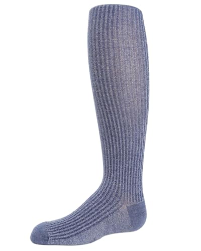 MeMoi Ribbed Shimmer Cotton Blend Girls Tights3