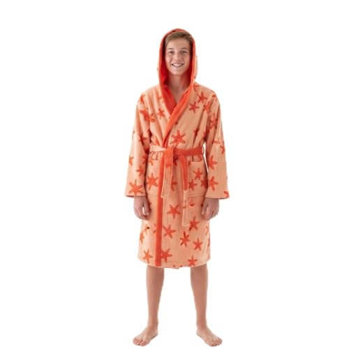 Top Towel - Albornoz Niño Niña y Adolescente - 100% Algodón OEKO-TEX®, de Toalla Rizo - Bolsillo, Cinturón, Capucha, para Ducha y Piscina.