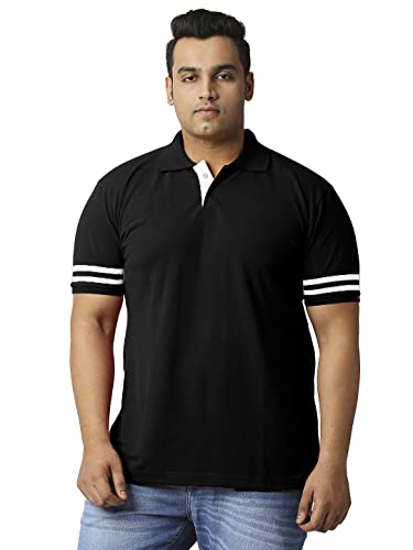 Image of Wear Your Opinion Solid Cotton Rich Polo T Shirt | Collar Tshirts | Half Sleeves | Plain-Regular Fit (Available in Plus Size)