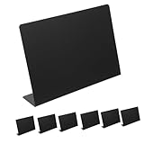 HAPINARY 12pièces Support Affichage De Panneau Mini Tableau Noir Tableaux Noirs De Bureau...