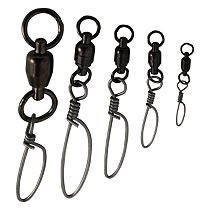 Hi-Liner Diamond Rotary Ball Bearing Tournament Snap Swivels - 300 lb. Test - 10pk.