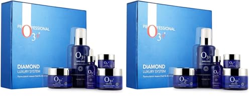 Image of O3+ Diamond Luxury System Facial Kit For Bridal Makeup And Ultra Glow Treatments - Perfect For All Skin Types, Best for Brightening & Glowing Skin (Pack of 2)