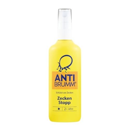 Anti Brumm Zecken Stopp Pumpspray, 75 ml: Repellent für den zuverlässigen Zeckenschutz, Zeckenspray mit Icaridin und Citriodiol