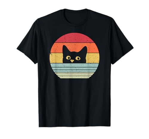 Cat Shirt. Retro Style T-Shirt