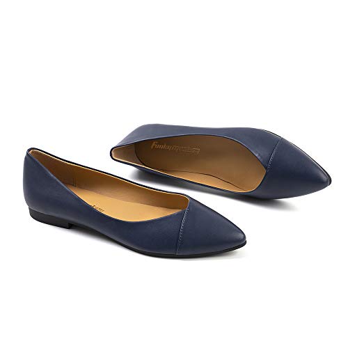 Image of FUNKYMONKEY Women's Classic Ballet Flats Casual Comfort Slip On Flats Shoes