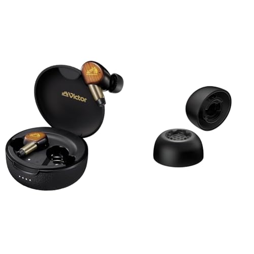 yCzƃCs[XZbgzJVCPEbh Victor WOOD master (Ebh}X^[)To[XguE + Victor EP-FX13M-B pC[s[X VR 4 MTCY ubN