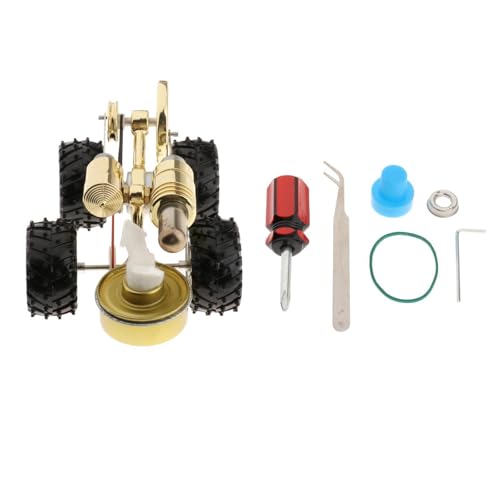 Moteur Stirling en métal jouet scientifique parfait pour le bureau
