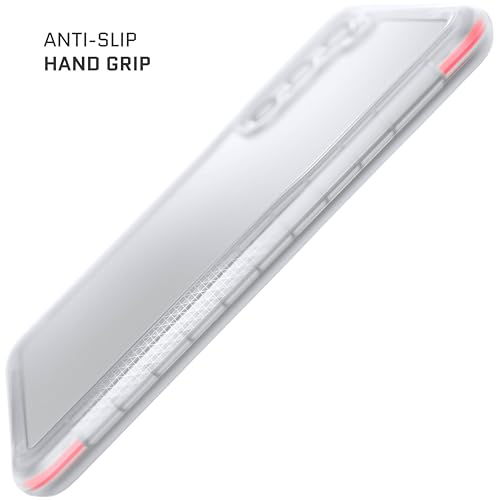 Image of Ghostek Covert Galaxy S23 Plus Case Clear Shockproof Protective Phone Cover with Slim Shock Absorbent Bumper Wireless Charging Compatible Designed for 2023 Galaxy S23+ (6.6 in) (Clear)