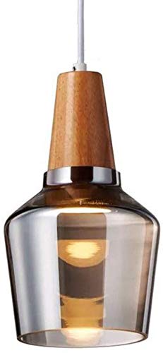 Suspension scandinave en bois pour ambiance café mignon et salon cocooning