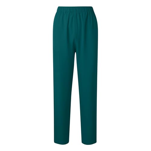 Image of Women's Medica Scrub Pants Pull On Workwear Cargo Pocket Elastic Waist Hospital Uniform Trousers