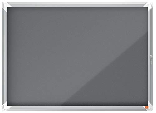 Vitrine d'interieur Nobo Premium Plus 1915329 fond feutre 8xA4