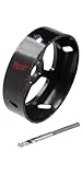 Rl Hole Saw, Carbide Grit, Black, 6-5/8 In