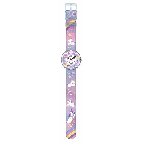 Reloj Infantil Flik Flak Cuddly Unicorn analógico con correa textil textil 2