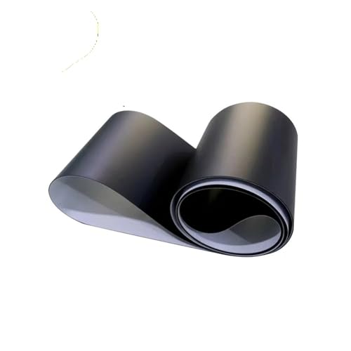 Cinta transportadora de PVC negro de 3300mm y correa industrial de transmision de 55mm de ancho