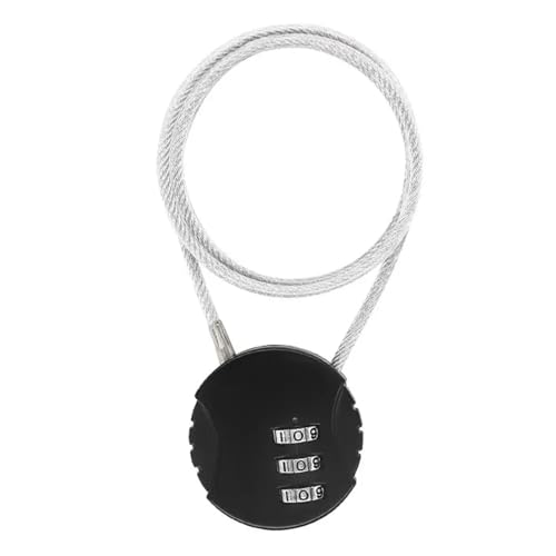 Cadenas à câble métallique de 50 cm pour antivol casque moto