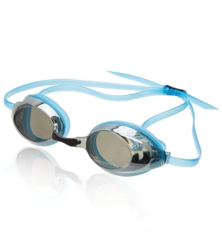 Sporti Antifog S2 Mirrored Goggle - Silver Mirror/Smoke Lens/Blue Frame