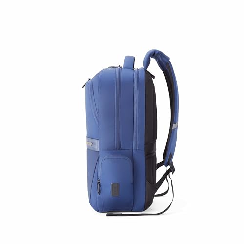 Image of American Tourister Segno 4.0 | 32 Ltrs | 3 Compartments | Bottle Pocket | Ergonomic Padded Back Panel & Shoulder Straps | Executive Backpack | 1 Year International Warranty | Navy
